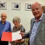 Ehrung von Gitta Saalmüller